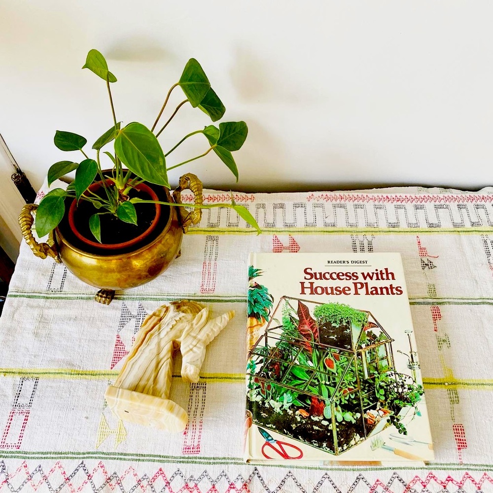 Vintage 1970s Houseplant Book Hardcover